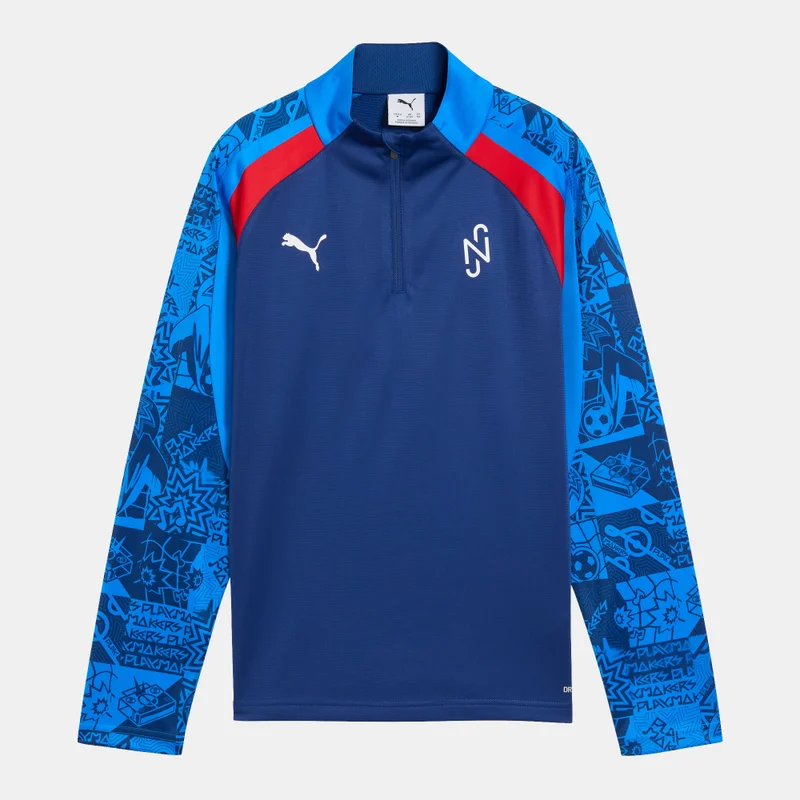 PUMA Kids' Neymar Jr. Playmaker 1/4 Zip Training Football Top