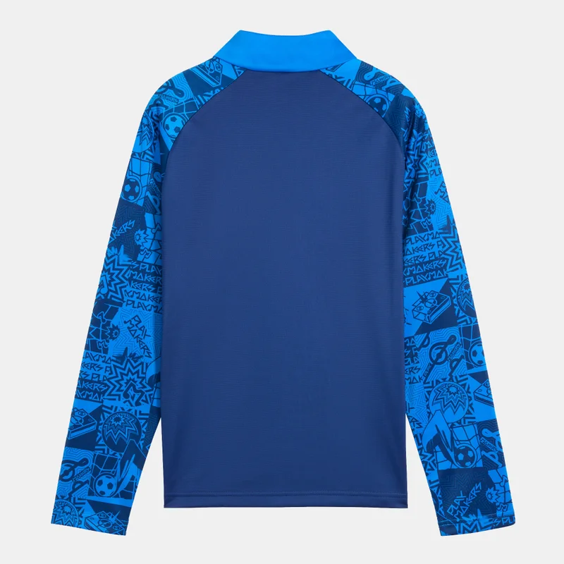 PUMA Kids' Neymar Jr. Playmaker 1/4 Zip Training Football Top