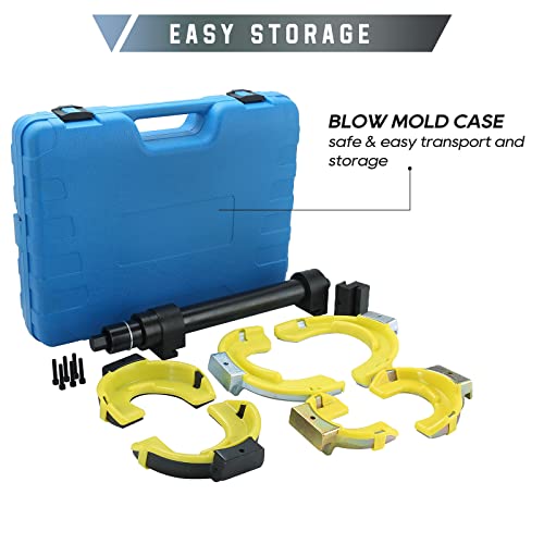 ATPEAM Macpherson Strut Spring Compressor Kit Universal Interchangeable Fork Coil Extractor Tool Set - Image 5