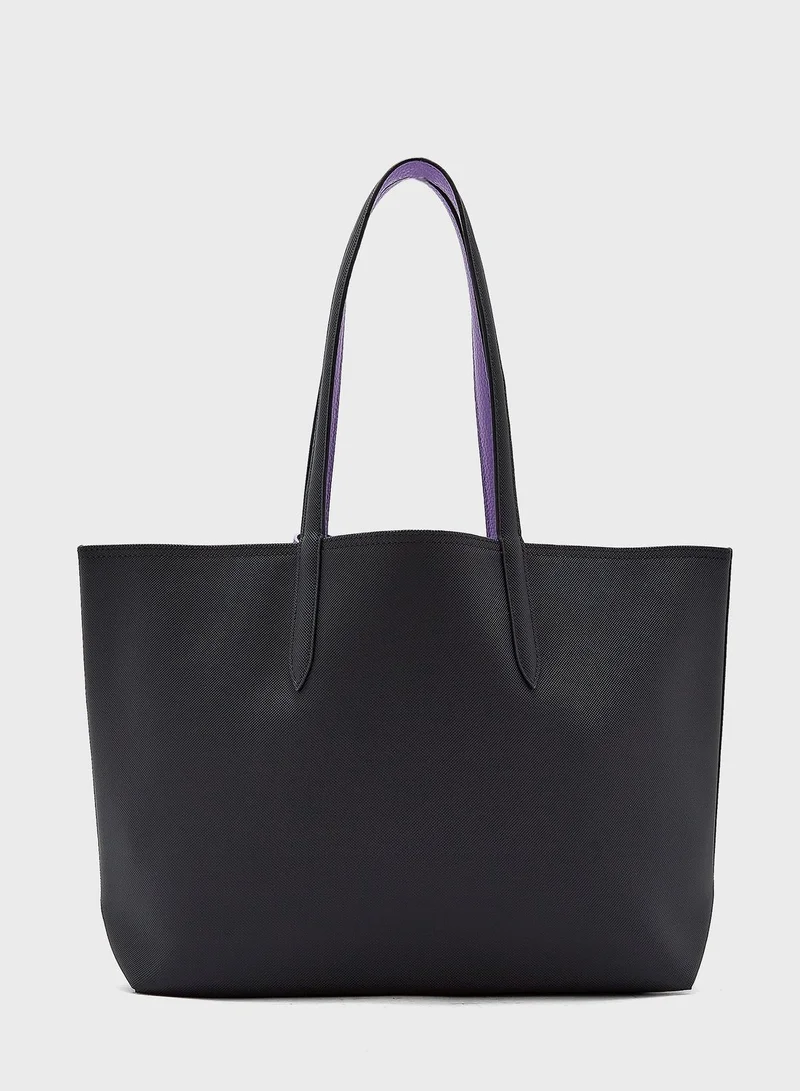 LACOSTE Reversible Bicolour Tote Bag