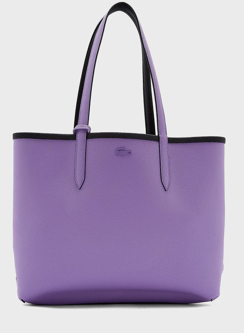 LACOSTE Reversible Bicolour Tote Bag