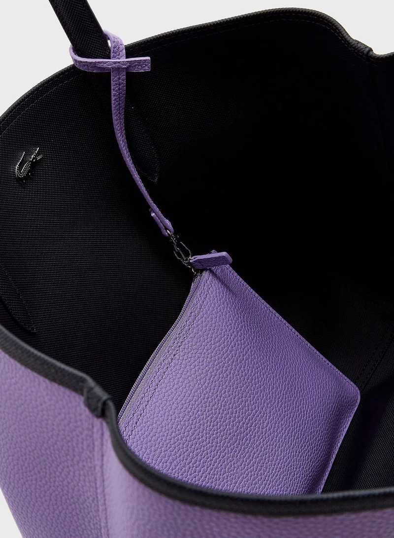 LACOSTE Reversible Bicolour Tote Bag