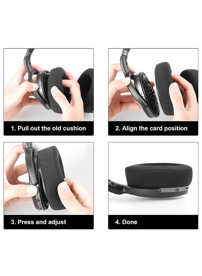 Replacement Ear Pads for Sennheiser Arctis 1 3 5 7 9 Pro Raw Headsets Earpads Replacement, Earpads Cushions for Sennheiser  - Image 3