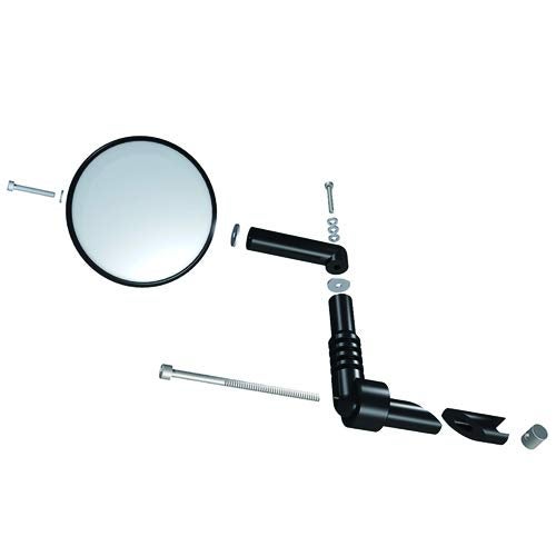 Mirrycle MTB Bar End Mountain Bicycle Mirror, Black - Image 5
