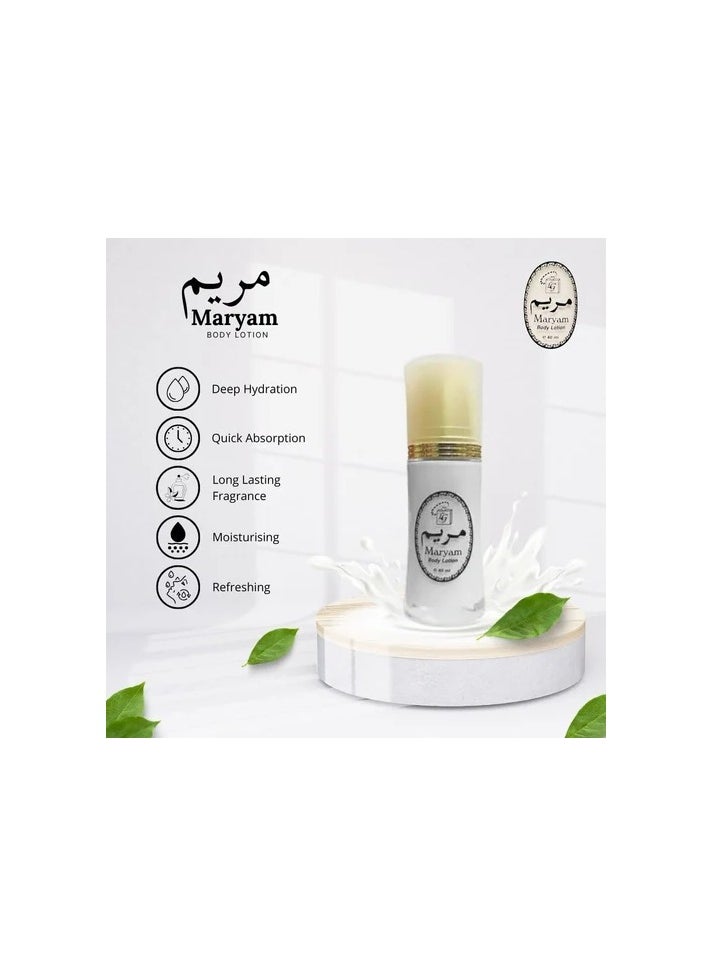 خلطة مريم - مجموعة عطر ماء ولوشن مريم 140 مل - Image 1