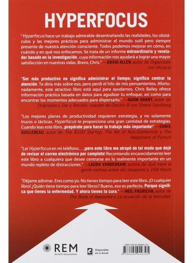 Hyperfocus (Hyperfocus. How to Be More Productive in a World of Distraction Spanish Edition): Como Centrar Tu Atención En Un Mundo de Distracciones  - Image 2