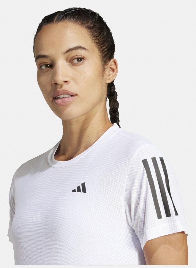 Adidas Own the Run CLIMACOOL Colorblock T-Shirt - Image 3