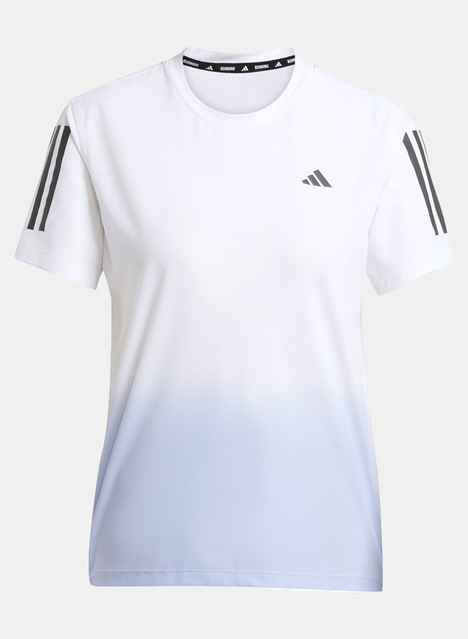 Adidas Own the Run CLIMACOOL Colorblock T-Shirt - Image 2