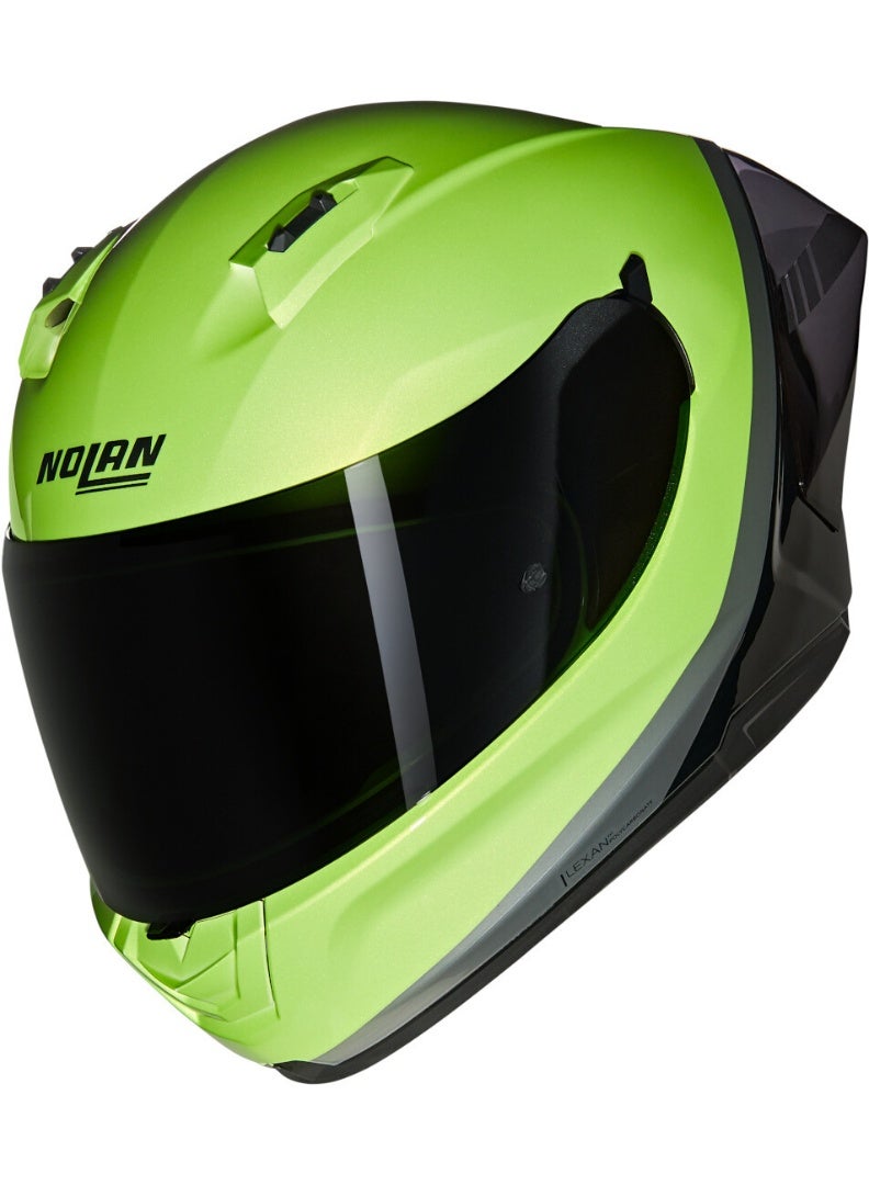 Nolan N60-6 SPORT VERNICIATURA SPECIALE METALLIC GREEN/BLACK/ANTHRACITE GLOSSY Helmet - Image 2
