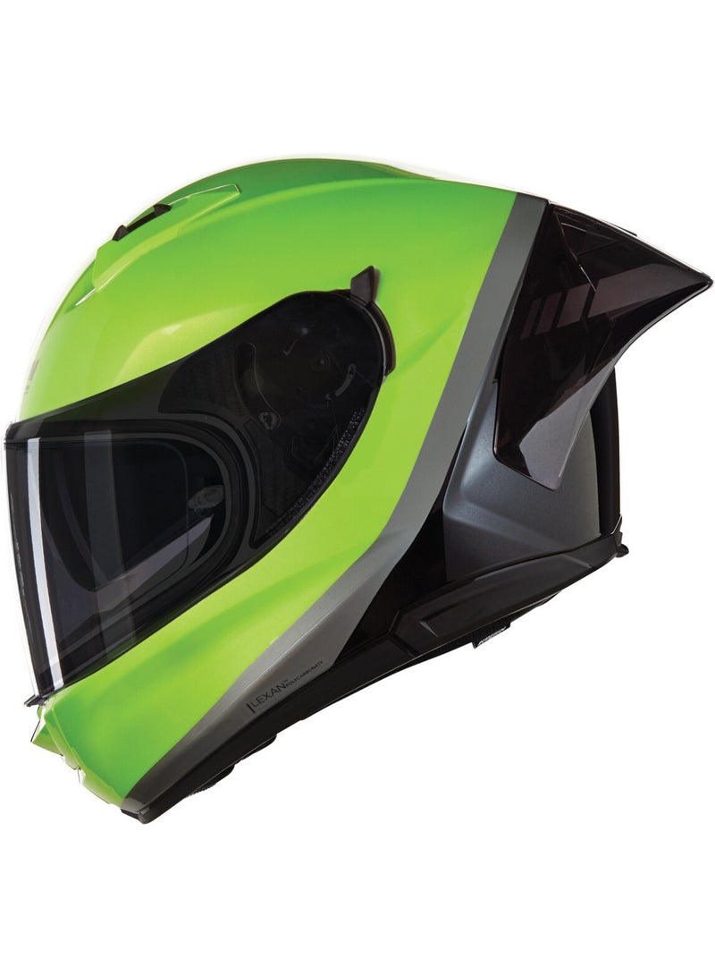 Nolan N60-6 SPORT VERNICIATURA SPECIALE METALLIC GREEN/BLACK/ANTHRACITE GLOSSY Helmet - Image 1