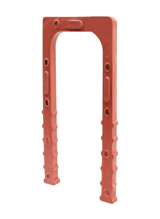 WI PVC Foot Steps Suitable for Under Construction Sites, UG Sump Tank, Swimming Pools, Overhead Tanks & Man Holes Rod 10 mm(263x165x23mm) (Pack of 5) - Image 3