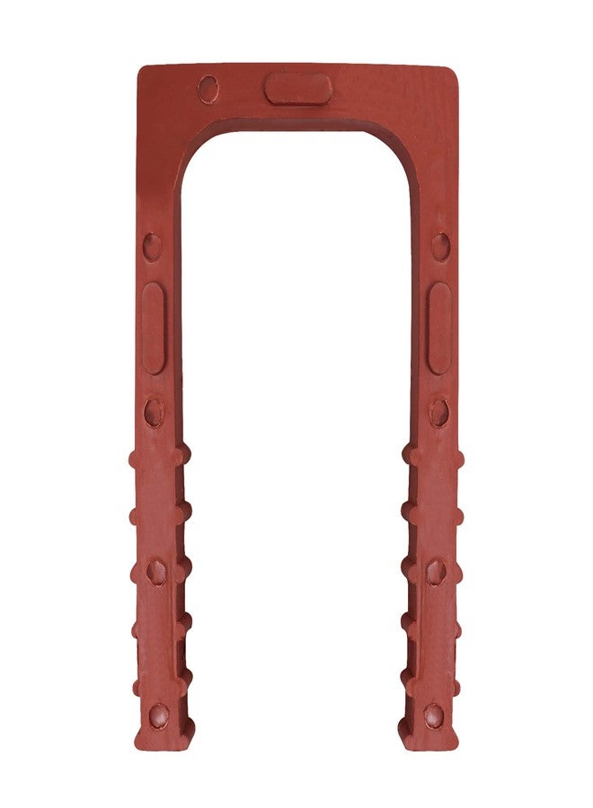 WI PVC Foot Steps Suitable for Under Construction Sites, UG Sump Tank, Swimming Pools, Overhead Tanks & Man Holes Rod 10 mm(263x165x23mm) (Pack of 5) - Image 1