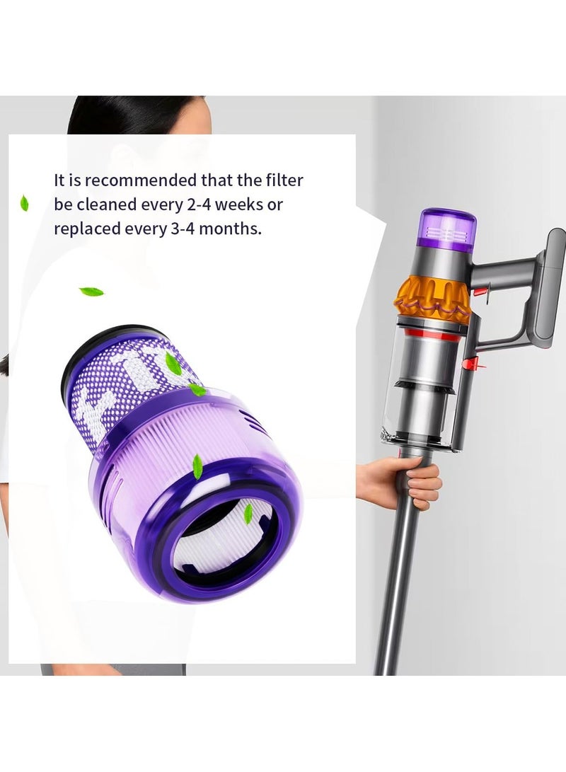 M.A&F's Filter Replacement for Dyson V12 Detect Slim Cordless Vacuum and V12 Slim Vacuums, Compare to Part 971 - Image 4