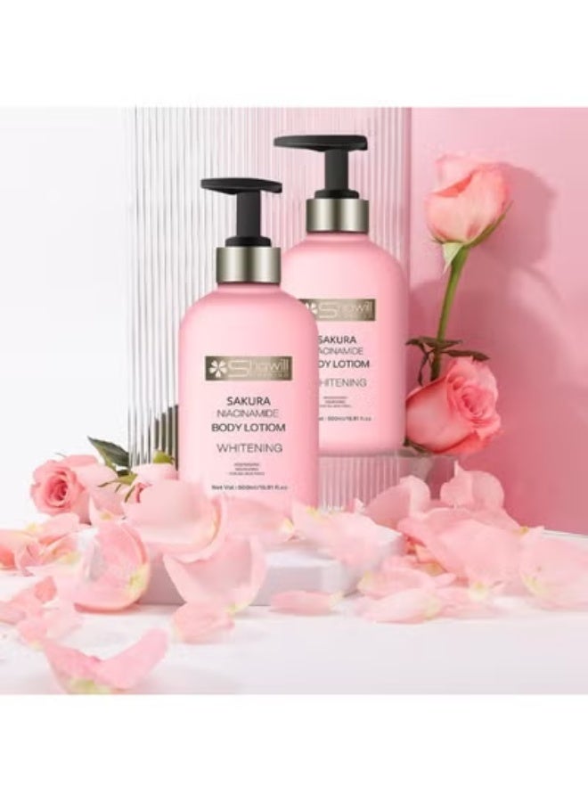 Shawill Niacinamide Body Lotion 500ml - Image 2