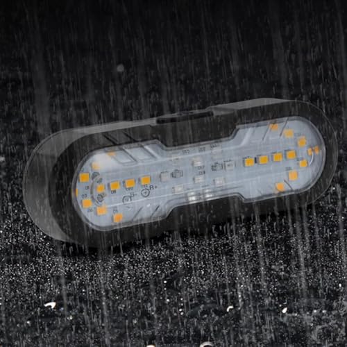 Linist Bicycle Tail Light with Turn Signals & Brake Light | USB Rechargeable Rear Bike Light with Wireless Remote Control & 120dB Tweeter | Waterproof Cycling Safety Warning Light - Image 3