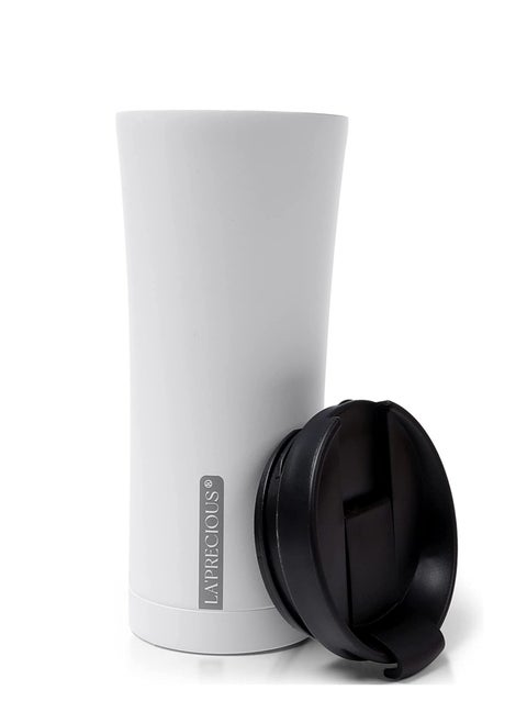 LA’ PRECIOUS Travel Coffee Mug 500 ml - Vacuum Insulated Stainless Steel Tumbler - Double Walled - Thermos Coffee Cup