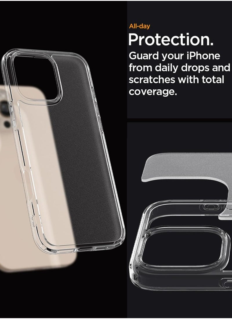 Spigen Ultra Hybrid iPhone 16 Pro Case Cover (2024) - Frost Clear  - Image 5
