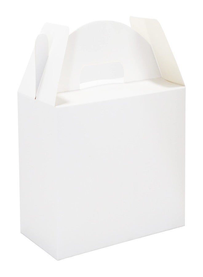 HUAPRINT 30 Pack White Gift Boxes,9.45x5x5 inches Treat Gable Box For Party Favor Goodie Birthday Baby Shower Wedding Christmas - Image 1