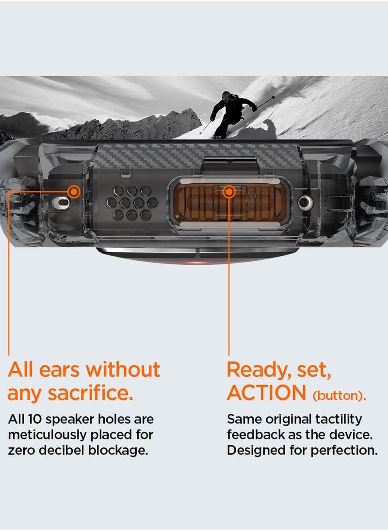 Spigen - Rugged Armor Pro for Apple Watch Ultra 49mm Case Cover with Band - Space Crystal - Image 1