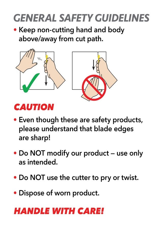 Klever Kutter Klever Kurve 10 Pack - Klever X Change Replacement Heads - Safety Cutter - Image 4