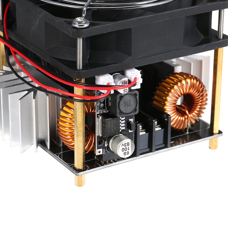 1800W 40A 12V-48V ZVS Induction Heating Board Module DIY Flyback Driver Heater Good Heat Dissipation with Coil Accessories - Image 4