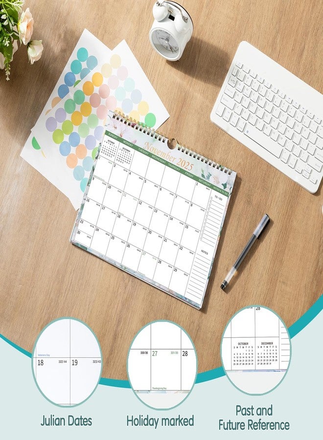 deli Calendar 2025-2026, Use Now to December 2026, 18 Months Calendar 11" x 8.5" Wall Calendar with Stickers, Calendar Planner for Home, Office, Classroom - Image 3