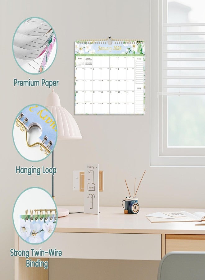 deli Calendar 2025-2026, Use Now to December 2026, 18 Months Calendar 11" x 8.5" Wall Calendar with Stickers, Calendar Planner for Home, Office, Classroom - Image 2