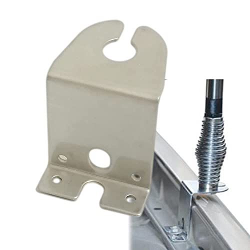 UngSung Vehicle Hood & Fender Stainless Steel Mount Bracket for CB UHF VHF Ham Radio Antenna Pole Z Mounting Bracket - Image 1