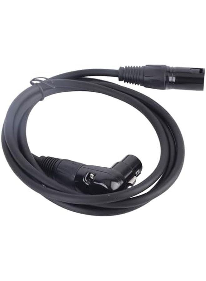 90 Degrees XLR Female To Male Microphone Cable PVC Flexible 1 8m 6ft - Image 4