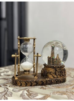 Paris Eiffel Illuminated Snow Globe Hourglass Gift Eiffel Retro Glass Globe Hourglass Trinket Gold - pzsku/Z86B7ABCE9560966226E6Z/45/_/1730845141/7c00d379-e90b-48cf-88ab-a1cf118a0017