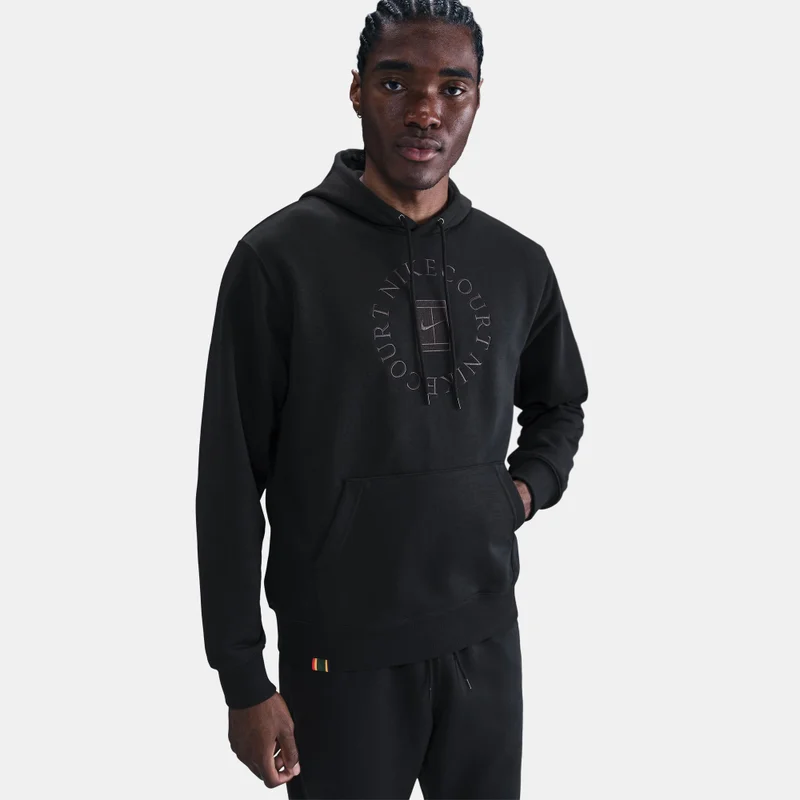 Nike Black Men's Court Heritage Dri-FIT Tennis Hoodie for Men | Best Price UAE