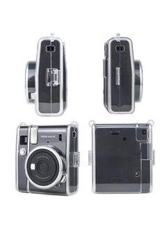 O Ozone Protective Case for Fujifilm Instax Mini 40 Instant Film Camera Crystal Hard Shell PVC Protective Cover with Adjustable Shoulder Strap-Clear  - Image 4