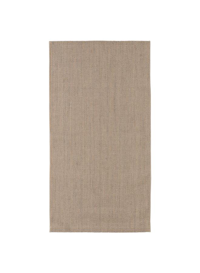 erorex Rug, flatwoven, natural/light grey, 80x150 cm - Image 1