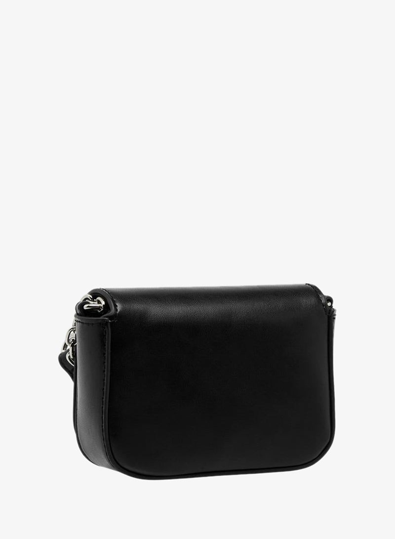 Flora Bella By Shoexpress Floral Accent Crossbody Bag with Chain Strap - Image 4