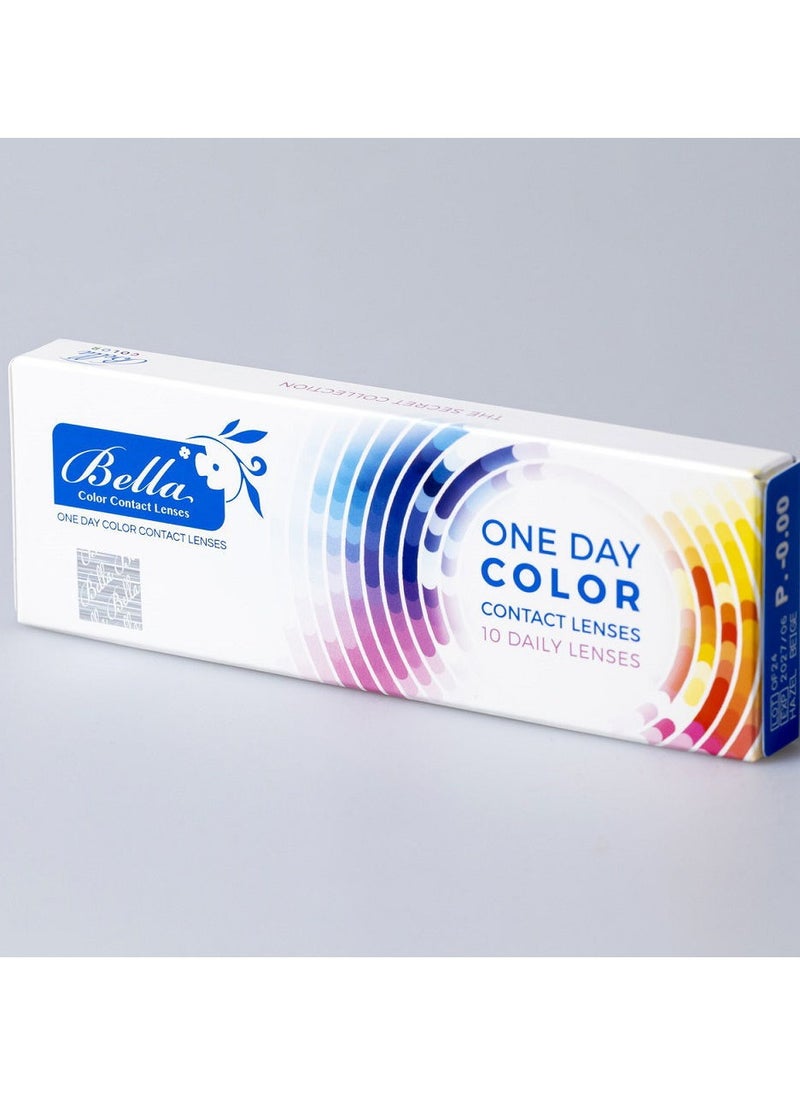 Bella - Rosewood Oneday Color Contact Lenses - 10 Lenses - Image 1