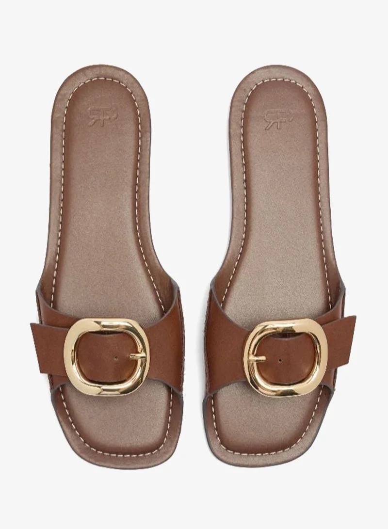 PARFOIS Flat Sandals With Buckle