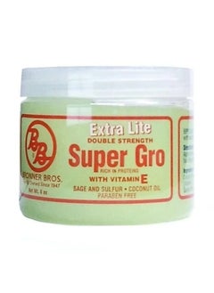 Bronner Brothers Super Gro Extra Lite Double Strength, 6 oz 