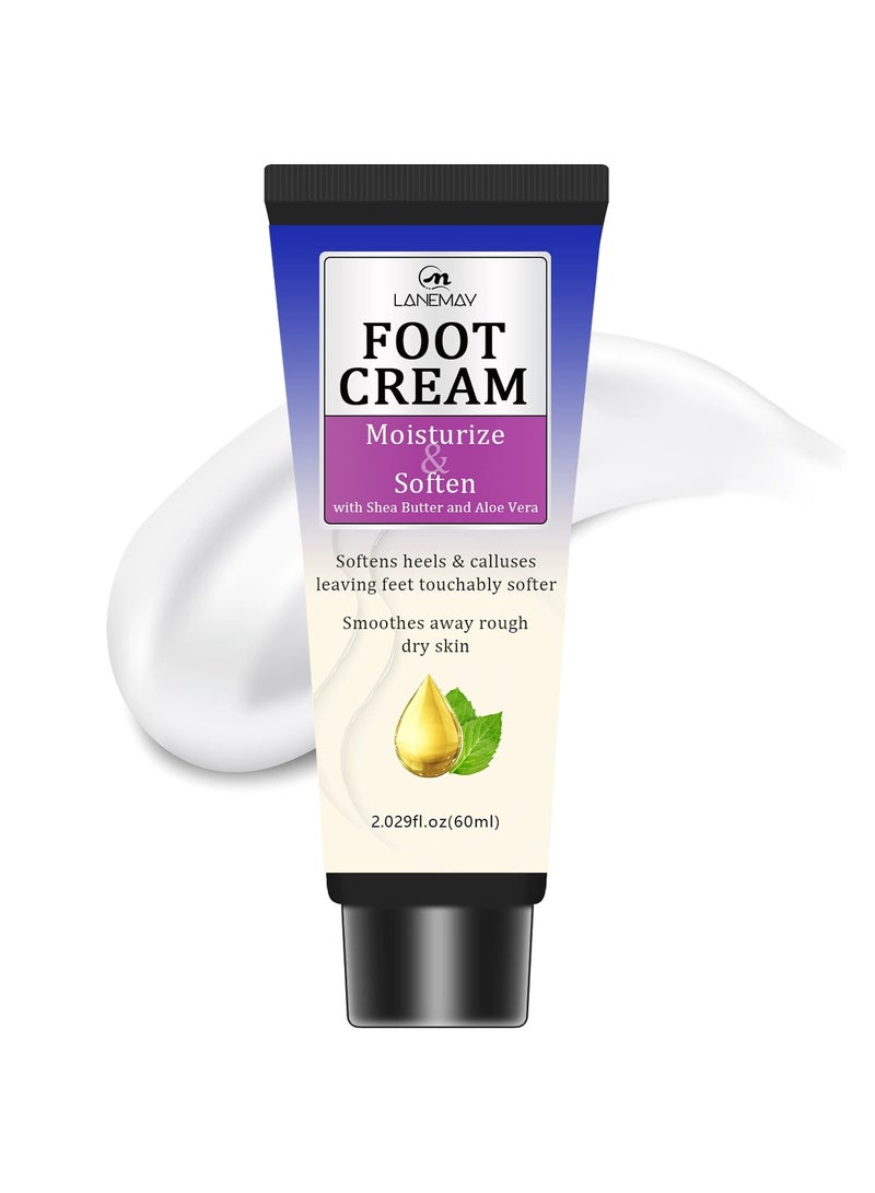 LANEMAY Sea Salt Mint Foot Cream – Gentle Non-Irritating Hydrating Foot Care Cream, Fruit Scent & Deep Moisturizing - Image 3