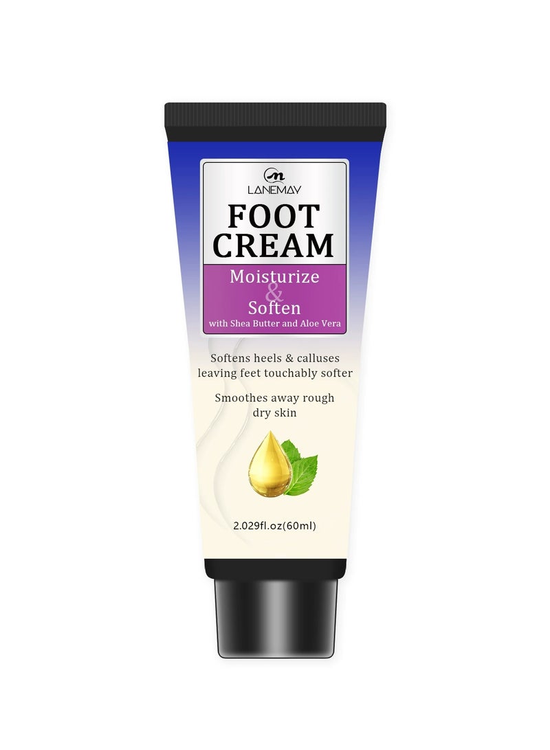 LANEMAY Sea Salt Mint Foot Cream – Gentle Non-Irritating Hydrating Foot Care Cream, Fruit Scent & Deep Moisturizing - Image 4