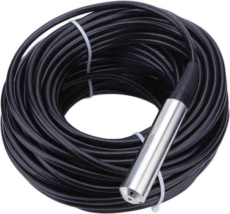 Liquid Level Sensor, High Precise Stainless Steel Water Level Transmitter with Cable - Image 1