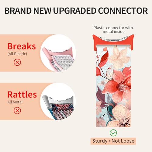 Zspoly Nylon Band Compatibel with Google Pixel Watch 1/2/3/4 (41mm),Adjustable Elastic Replacement Wristbands Bands for Pixel Watch 4 Men/Women - Image 4