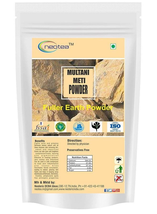 Neotea Rose Petal Powder 100gm, Multanimitti Powder 100gm & Orange Peel Powder 100 gm Combo Pack - Image 5