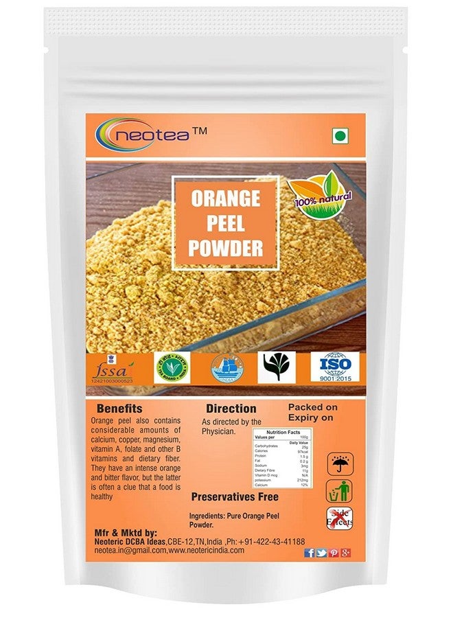 Neotea Rose Petal Powder 100gm, Multanimitti Powder 100gm & Orange Peel Powder 100 gm Combo Pack - Image 2