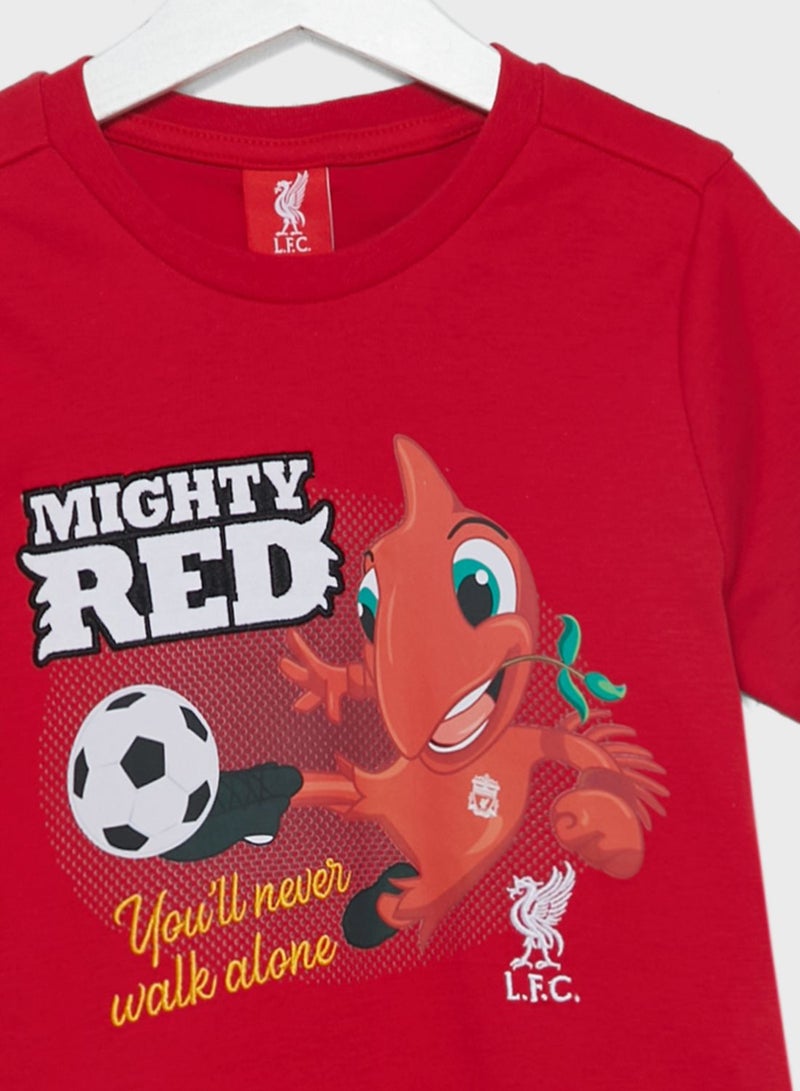 ليفربول اف سي تيشيرت ليفربول مايتي للأطفال - Image 3