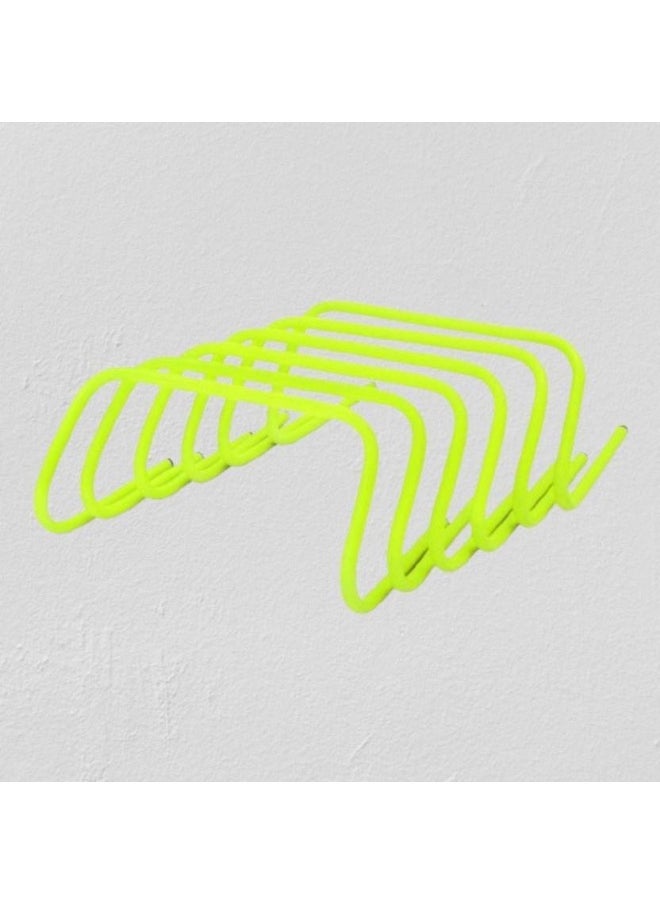 AS AS Sports Speed Agility Hurdles (6 INCH PACK OF-30), Fitness Kit PVC Speed Hurdles  (For Adults, Children Pack of 30)  - Image 1