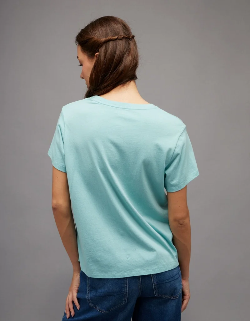 American Eagle  AE Everyday Destination Graphic T-Shirt for Women | Best Price UAE