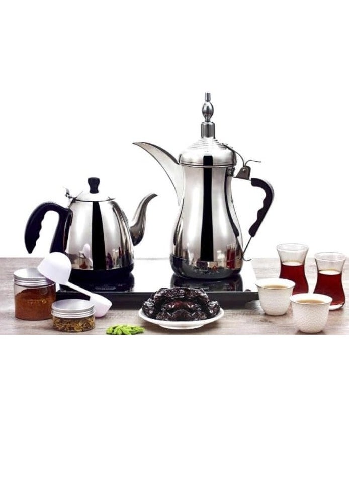Gulf Dalla - Gulf Dalla Arabic Coffee Maker With Accessories Capacity 1000+600 - Image 1