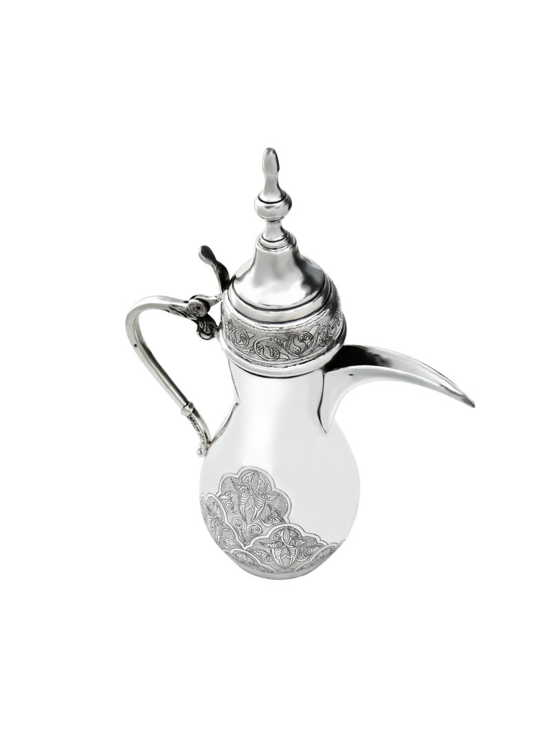 أوديسي دلة قهوة عربية فضة خالصة (DSC6696) - Image 3