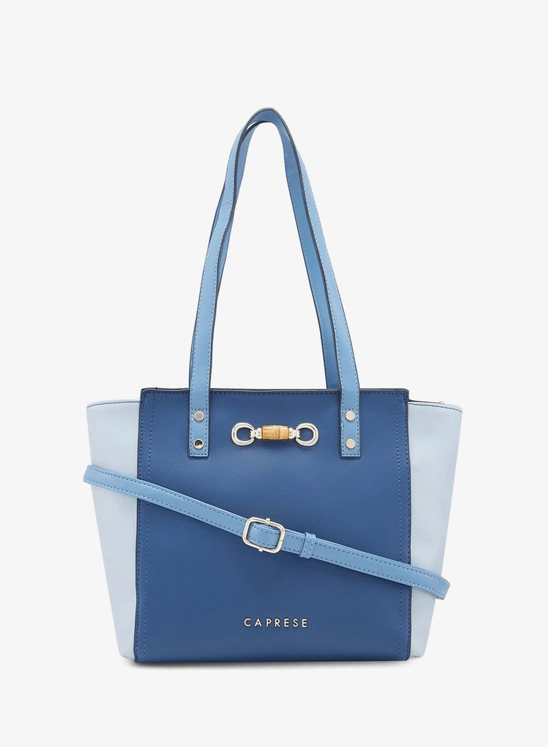 CAPRESE-EVA SATCHEL MEDIUM NAVY - Image 2