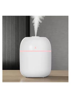 7.44oz Soundwave technology Essential Oil Diffuser with LED Lamp - USB-Powered Humidifier & Mist Maker for Home and Car, Silent Operation, Nano Atomization, Aromatherapy Spray Compatible